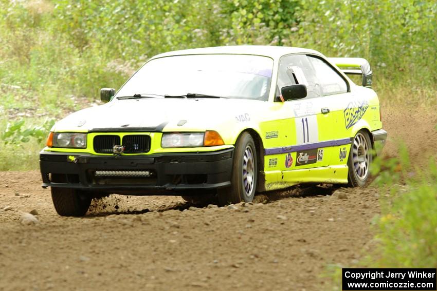 Matt Brandenburg / Jimmy Brandt BMW M3 on SS3, Indian Creek.