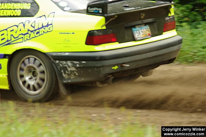 Matt Brandenburg / Jimmy Brandt BMW M3 on SS3, Indian Creek.