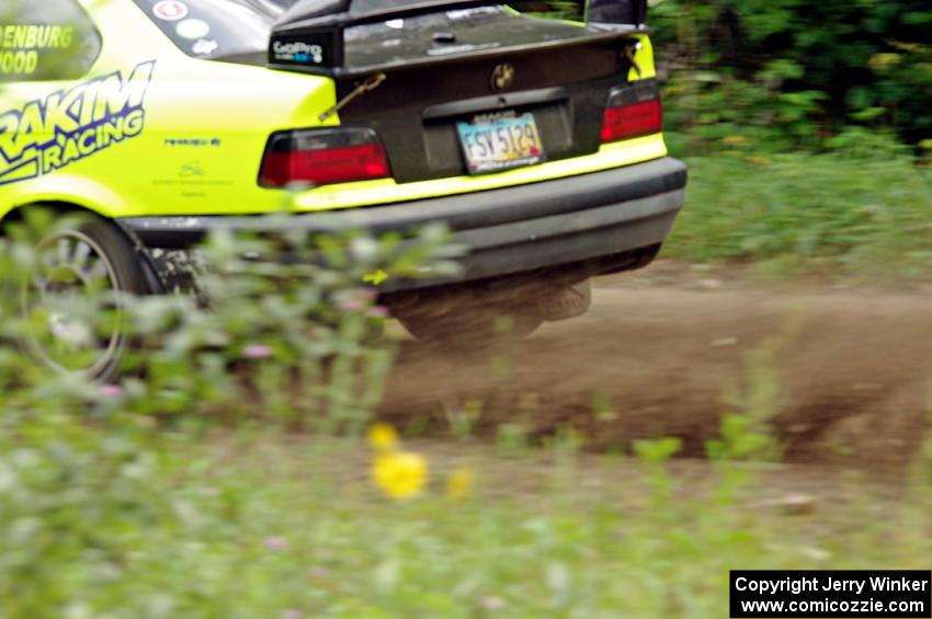 Matt Brandenburg / Jimmy Brandt BMW M3 on SS3, Indian Creek.