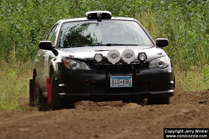 Kristofer Yahner / Tony Benusa Subaru Impreza on SS3, Indian Creek.