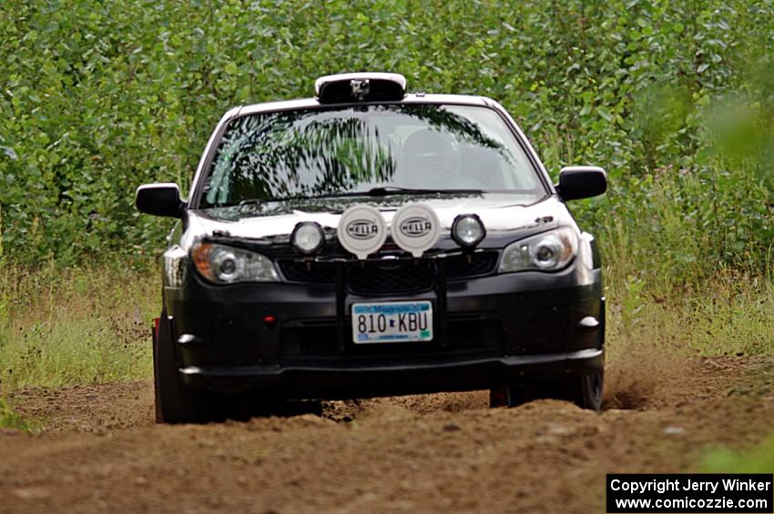 Kristofer Yahner / Tony Benusa Subaru Impreza on SS3, Indian Creek.