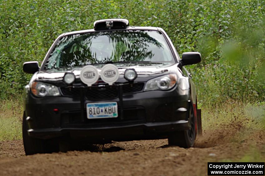 Kristofer Yahner / Tony Benusa Subaru Impreza on SS3, Indian Creek.