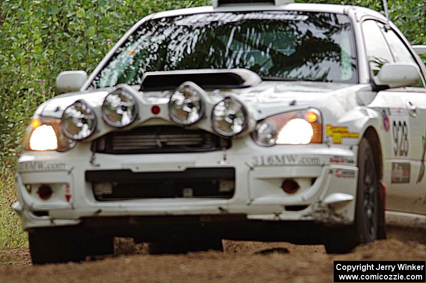 Hawk Miller / Randy Biehl Subaru WRX STi on SS3, Indian Creek.