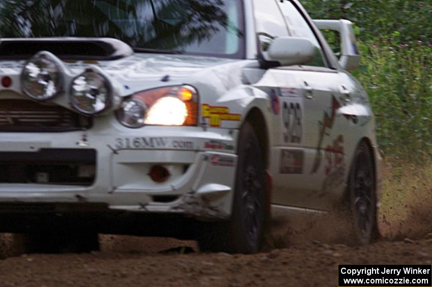 Hawk Miller / Randy Biehl Subaru WRX STi on SS3, Indian Creek.