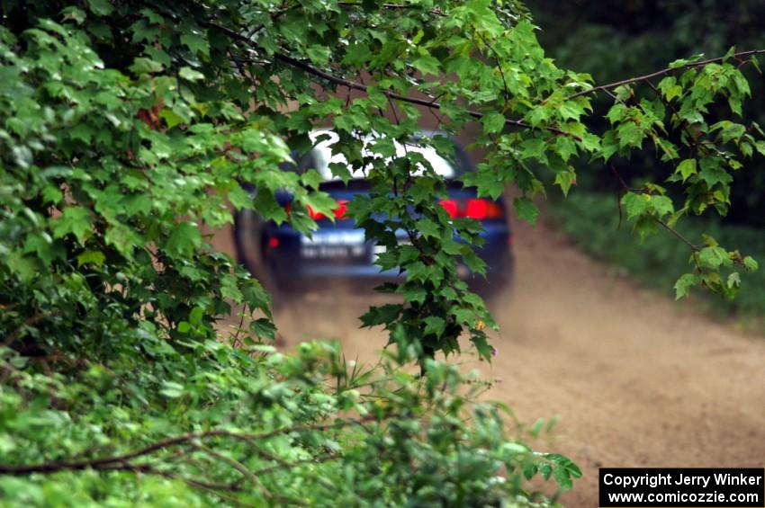 Dan Little / Andrew Gawboy Mazda MX-3 on SS3, Indian Creek.