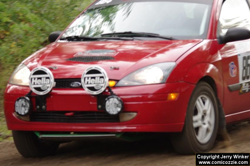 Erik Hill / Paul Donlin Ford Focus on SS3, Indian Creek.