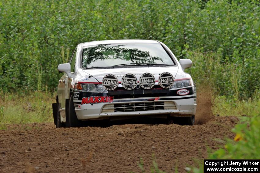 Daniel McCarron / Colin Robinson Honda Civic Si on SS3, Indian Creek.