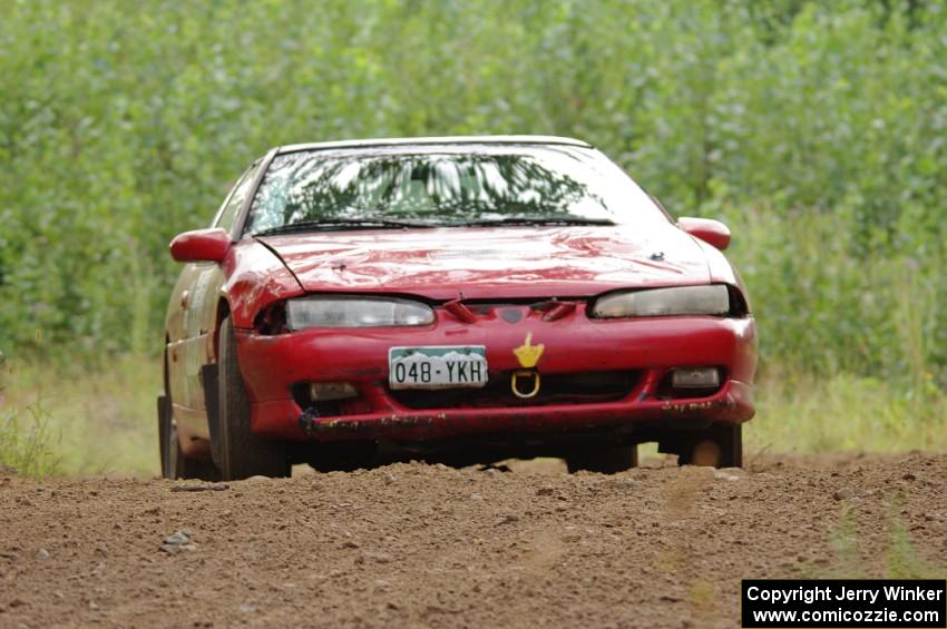 Johan Bjorkquist / Stephen Kurey Eagle Talon on SS3, Indian Creek.