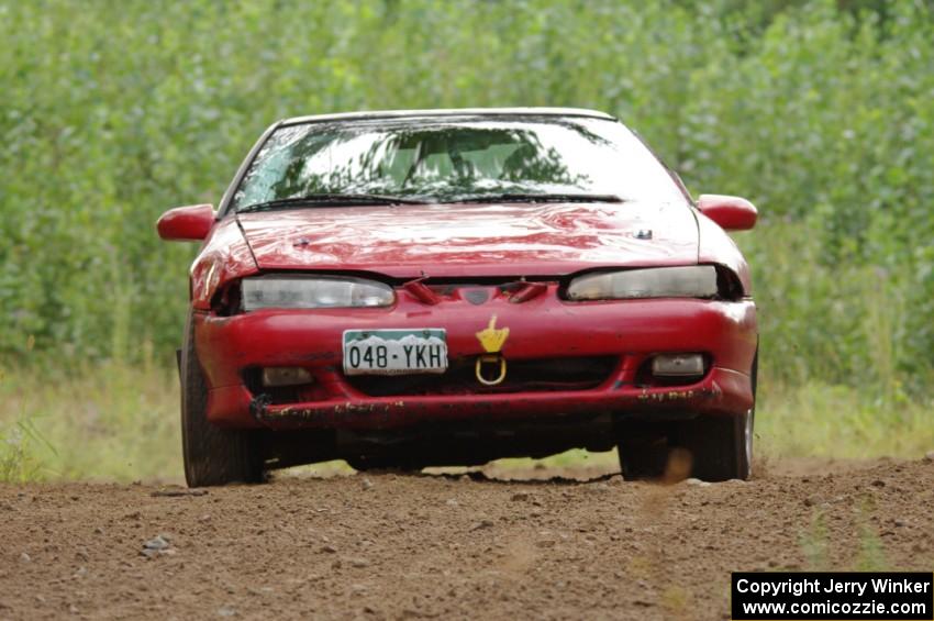 Johan Bjorkquist / Stephen Kurey Eagle Talon on SS3, Indian Creek.