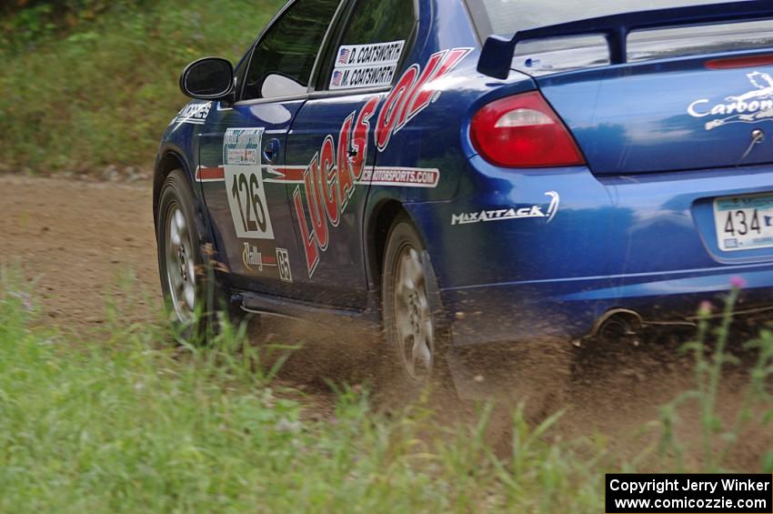 Don Coatsworth / Matt Coatsworth Dodge SRT-4 on SS3, Indian Creek.