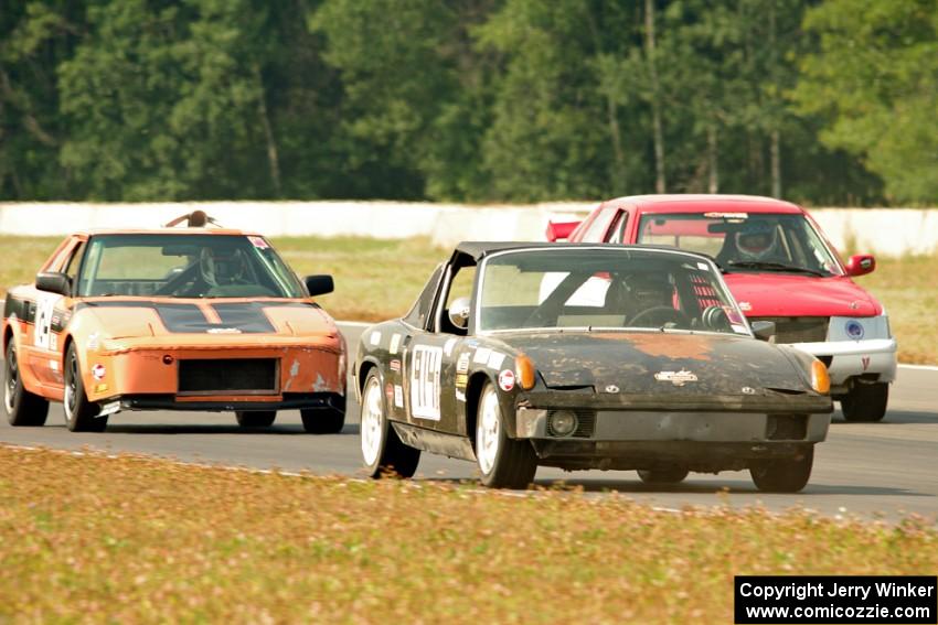 Flying Dutchmen Porsche 914, Stillwater Chumps Toyota MR-2 and