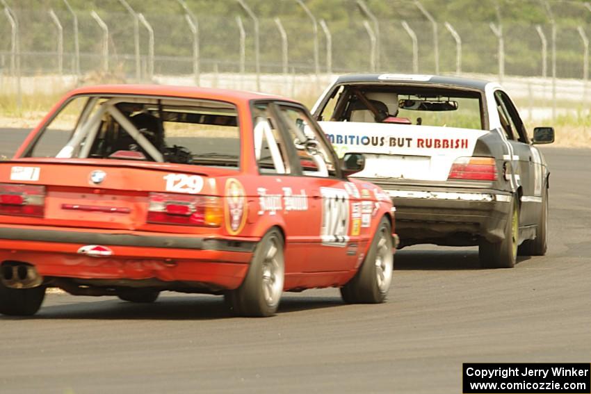 Ambitious But Rubbish Racing BMW 325 and E30 Bombers BMW 325i
