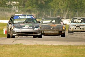 Mayhem Racing Honda Civic, Flying Dutchmen Porsche 914 and Chump Faces BMW 325is