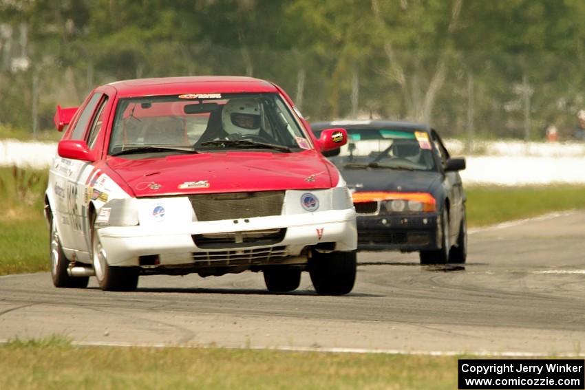 Fart-Kontrol SAAB 9-3 and North Loop Motorsports 1 BMW 325