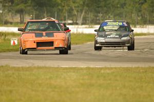 Stillwater Chumps Toyota MR-2, Maximum Ottodrive Plymouth Neon and Mayhem Racing Honda Civic