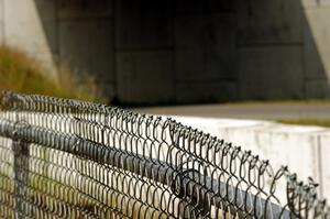 The fence at turn 13