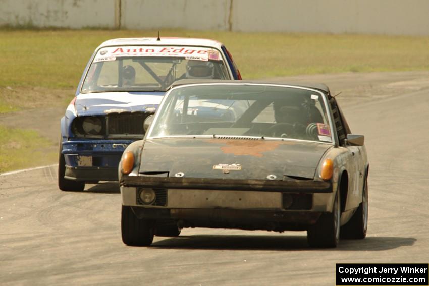 Flying Dutchmen Porsche 914 and British American Racing BMW 325is