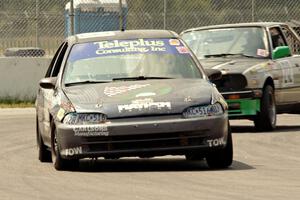 Mayhem Racing Honda Civic and 365Racing Tuna No Crust BMW 325i