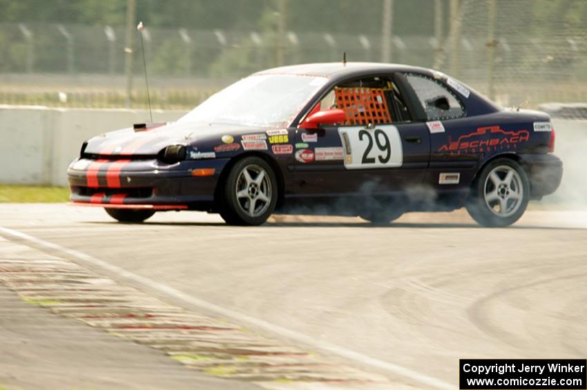 Maximum Ottodrive Plymouth Neon about to go off track at turn 12