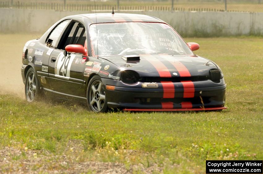 Maximum Ottodrive Plymouth Neon goes off track at turn 12