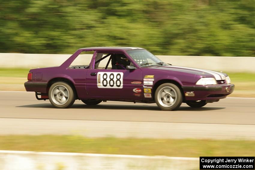 Purple-Headed Chumps Ford Mustang