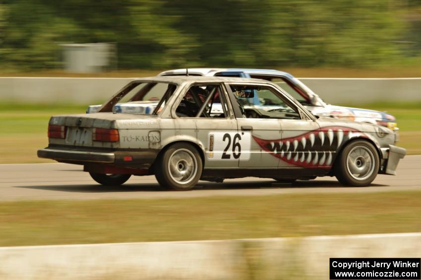 Brainerd Bombers Racing BMW 328 and Tubby Butterman Racing BMW 325i