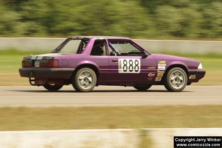 Purple-Headed Chumps Ford Mustang