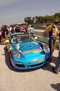 Matt Plumb / Nick Longhi Porsche 997 during the grid walk.