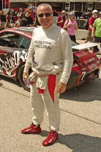 Peter Cunningham at the grid walk.