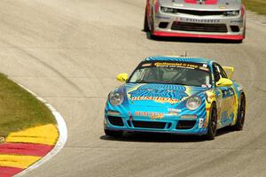 Matt Plumb / Nick Longhi Porsche 997 and Robin Liddell / Andrew Davis Chevy Camaro Z/28.R