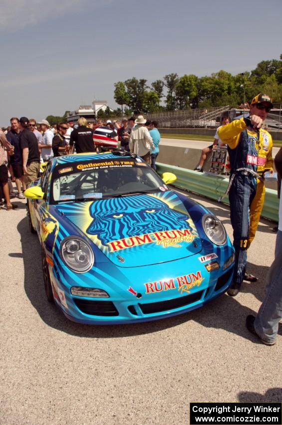 Matt Plumb / Nick Longhi Porsche 997 during the grid walk.