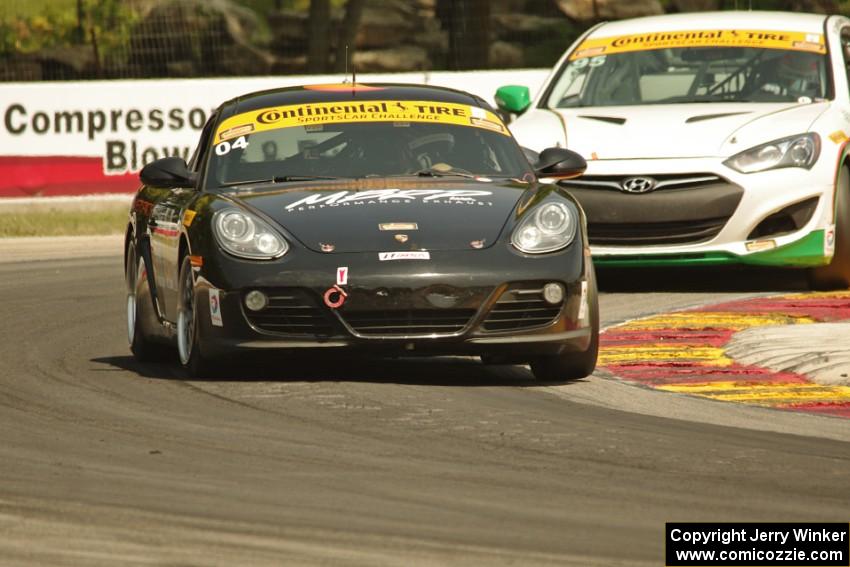 Remo Ruscitti / Adam Isman Porsche Cayman and Charles Espenlaub / Cameron Lawrence Hyundai Genesis Coupe