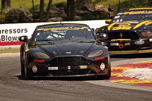 Anthony Mantella / Mark Wilkins Aston Martin Vantage and Kurt Rezzetano / Andrew Aquilante Ford Mustang Boss 302R