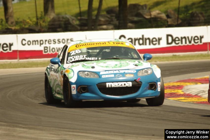 Randy Pobst / Andrew Carbonell Mazda MX-5