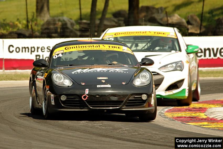 Remo Ruscitti / Adam Isman Porsche Cayman and Charles Espenlaub / Cameron Lawrence Hyundai Genesis Coupe