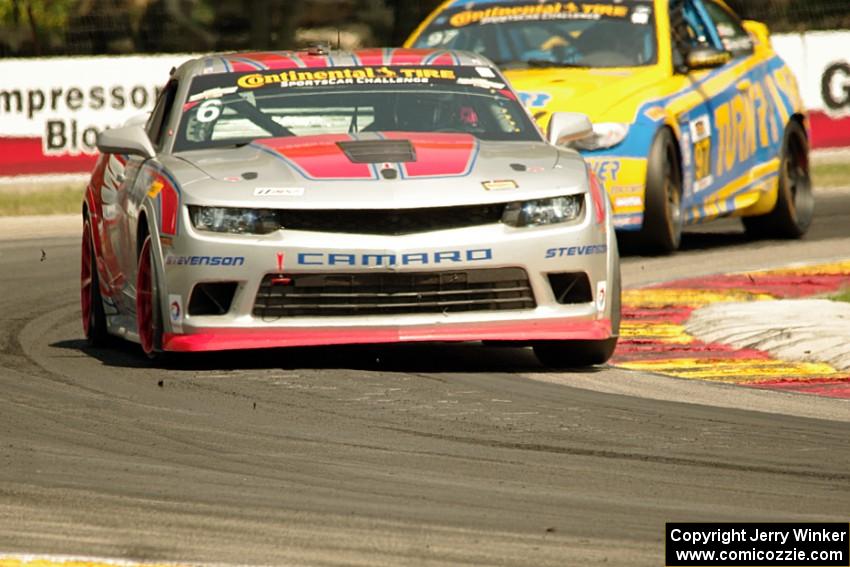 Robin Liddell / Andrew Davis Chevy Camaro Z/28.R and Tom Kimber-Smith / Michael Marsal BMW M3