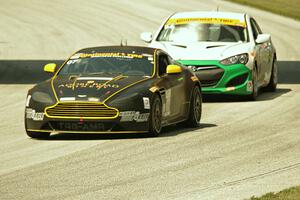 Max Riddle / Kris Wilson Aston Martin Vantage and David Thilenius / Ramin Abdolvahabi Hyundai Genesis Coupe