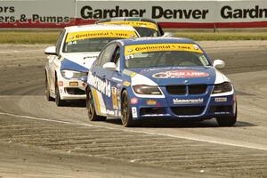 Greg Liefooghe / Tyler Cooke BMW 328i and James Clay / Jason Briedis BMW 328i