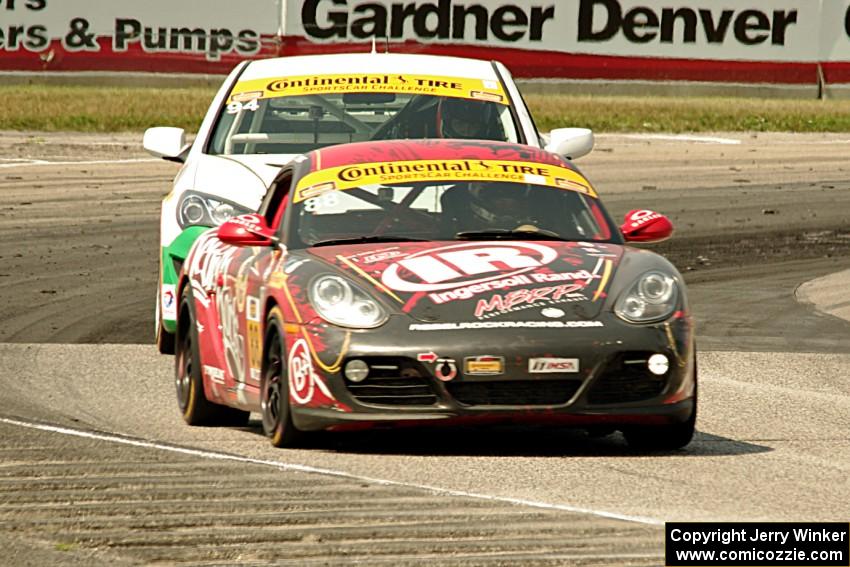 Corey Fergus / Tom Dyer Porsche Cayman and David Thilenius / Ramin Abdolvahabi Hyundai Genesis Coupe