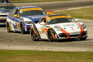 Cory Friedman / Mac McGehee Porsche Cayman and Eric Zimmermann / Tyler Cooke BMW 328i