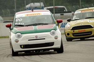 Brian Makse's Fiat 500 and Tom Noble's MINI Cooper