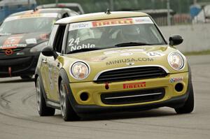 Tom Noble's MINI Cooper and Chris Holter's Mazda 2