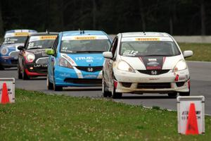 Johan Schwartz's Honda Fit leads TCB