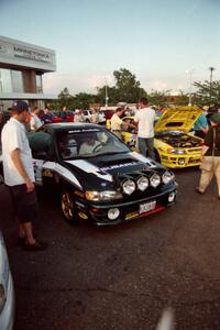 Lee Shadbolt / Bob Sherman Subaru Impreza and Paul Eklund / Scott Huhn Subaru Impreza at Morrie's Subaru