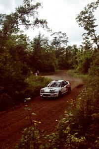 Henry Krolikowski / Cindy Krolikowski Subaru WRX STi at speed on SS1, Waptus.