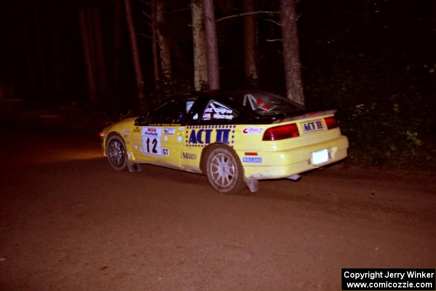 Steve Gingras / Bill Westrick Eagle Talon at speed on SS5, Hanna One.