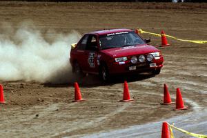 Jeff Hayford / Heidi Hayford Ford Escort GT on SS8, Speedway Shennanigans.