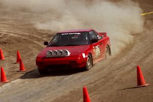 Phil Schmidt / Steve Irwin Toyota MR-2 on SS8, Speedway Shennanigans.