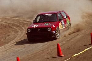 Brian Pilczuk / Richard Pilczuk VW GTI on SS8, Speedway Shennanigans.