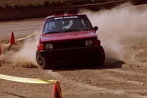 Jon Butts / Gary Butts Dodge Omni GLH on SS8, Speedway Shennanigans.